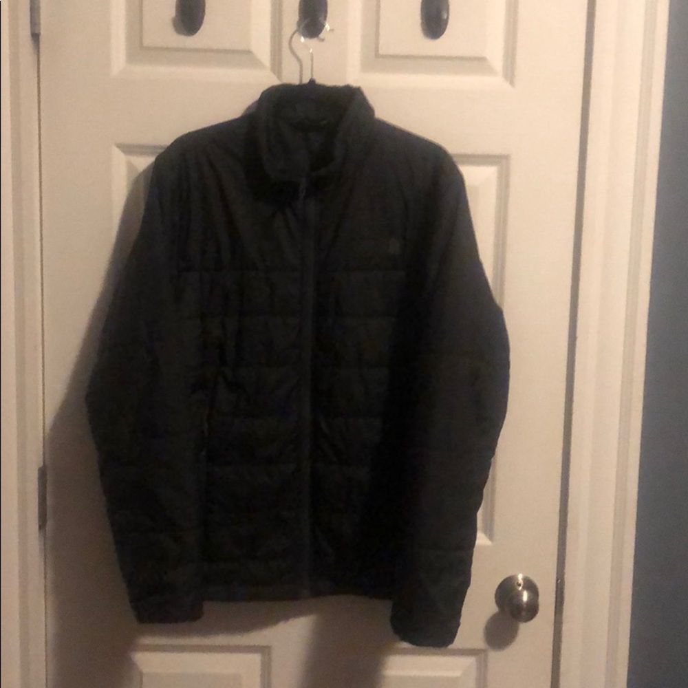 Men’s puffer: black